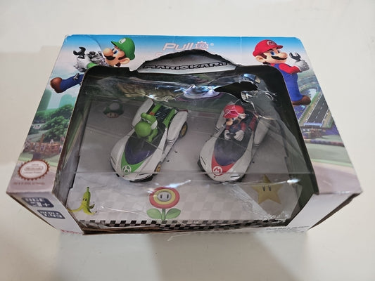 Carrera Pull and Speed Mario Kart P-Wing Twin Pack Mario and Yoshi NEW cover photo (Image 1) — Second-Hand