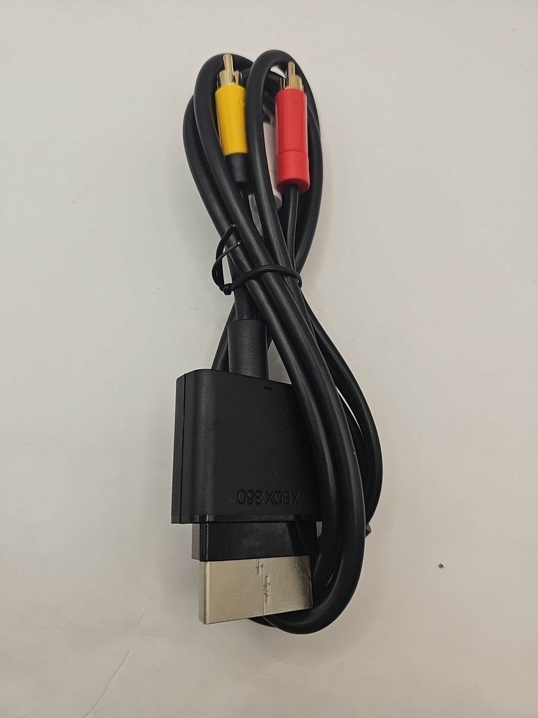 Genuine Original Microsoft XBOX 360 Console Composite TV AV CABLE XBOX 360 cover photo (Image 1) — Second-Hand