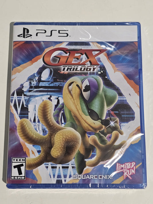Gex Trilogy PS5 Limited Run LRG BRAND NEW SEALED - Region Free product photo (Image 1) — Brand New (Sealed or Like New)