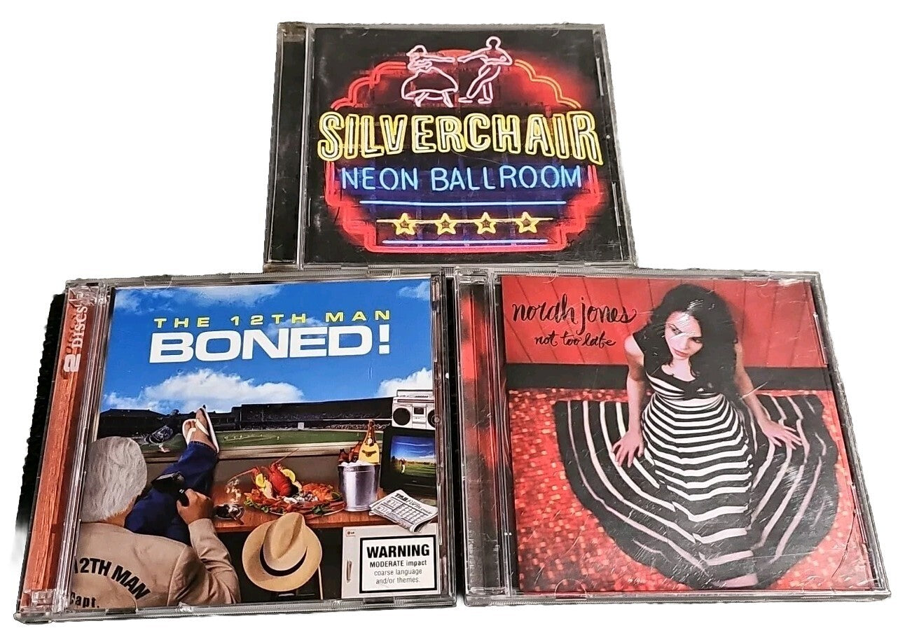 CD-Bundle | Silverchair,12th Man,Norah Jones product photo (Image 1) — Second-Hand