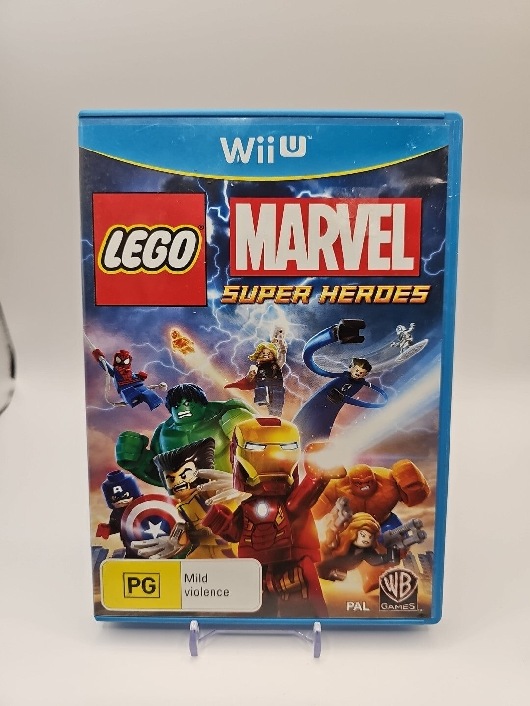 Lego Marvel Super Heroes - Wii U WII cover photo (Image 1) — Second-Hand