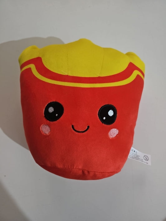 Squishy French Fries Chips Super Soft Fluffy Toy 20CM - MDI Smooshos Pal BNWT cap/hat front (Image 1) — Second-Hand