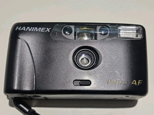 Hanimex Mini AF film point & shoot vintage compact camera AF lens device front (Image 1) — Second-Hand
