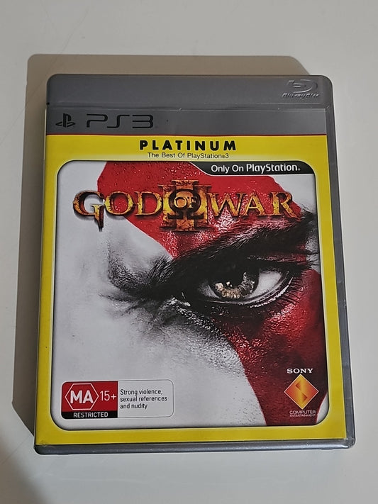God Of War (Sony Playstation 3) PS3 - Platinum Edition PS3 cover photo (Image 1) — Second-Hand