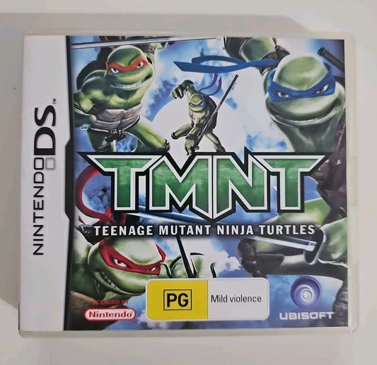 TMNT Teenage Mutant Ninja Turtles Nintendo DS 3DS 2DS PAL cover photo (Image 1) — Second-Hand