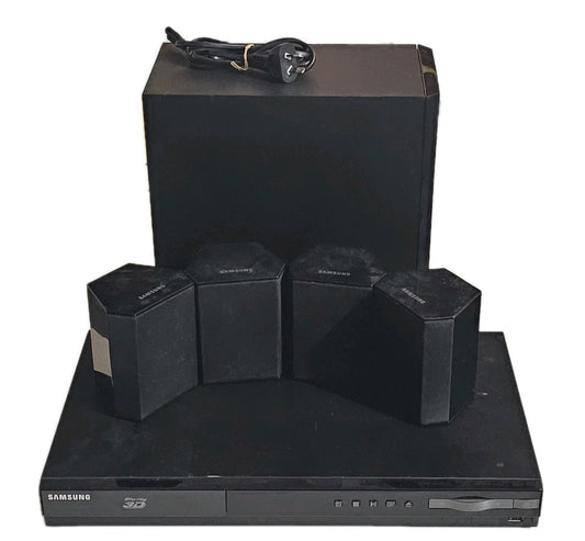 Samsung HT-F4500 3D Blu-Ray Home Theatre System-Receiver No Remote/Cables Tested Blu-Ray case (Image 1) — Second-Hand