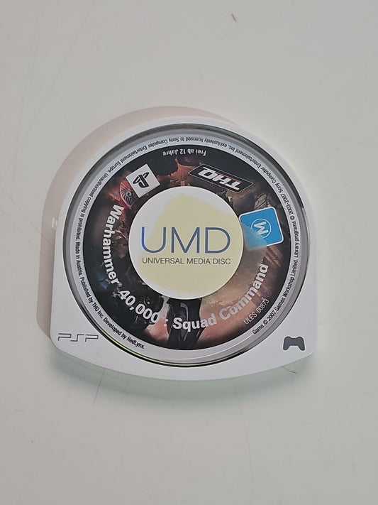 Warhammer 40,000 Squad Command - Sony Psp Pal Original Disc Only PSP cover photo (Image 1) — Second-Hand