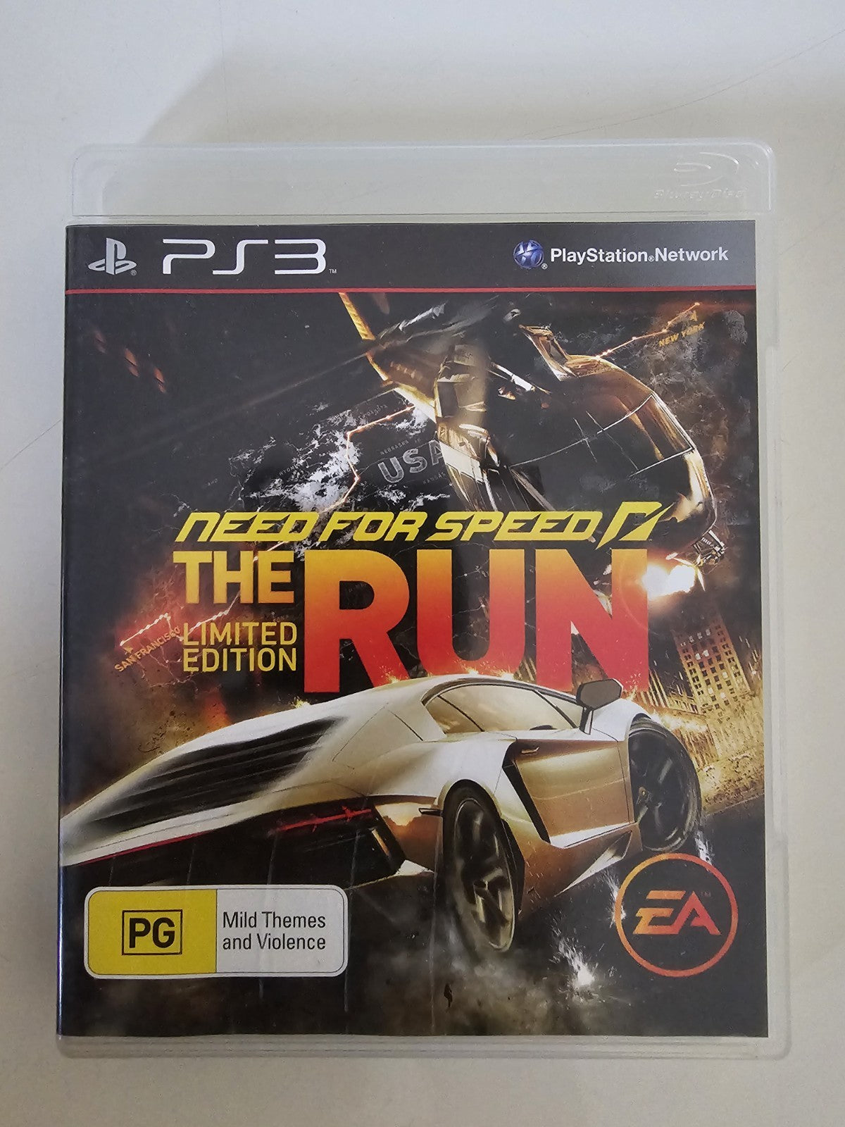 Need For Speed - The Run Limited Edition - PS3 - PlayStation 3 PAL PS3 cover photo (Image 1) — Second-Hand