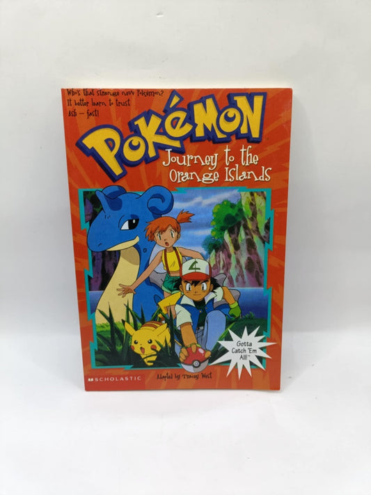West, Tracey : Pokemon : Journey to the Orange Islands book cover (Image 1) — Second-Hand