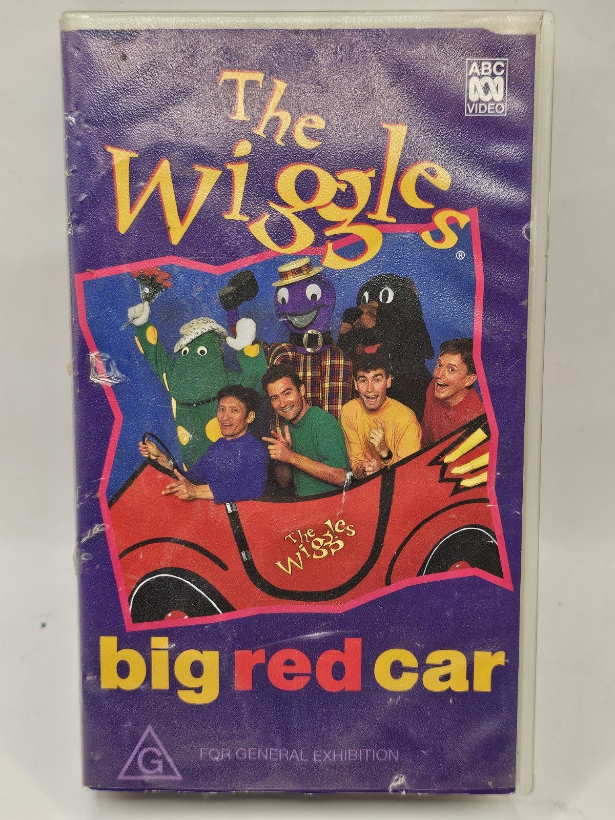The Wiggles Big Red Car Cassette Tape ABC Kids 1995 cap/hat front (Image 1) — Second-Hand