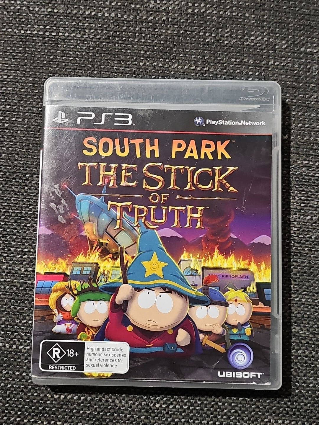 South Park The Stick of Truth Ps3 Game | PlayStation 3 Complete with Manual PS3 cover photo (Image 1) — Second-Hand
