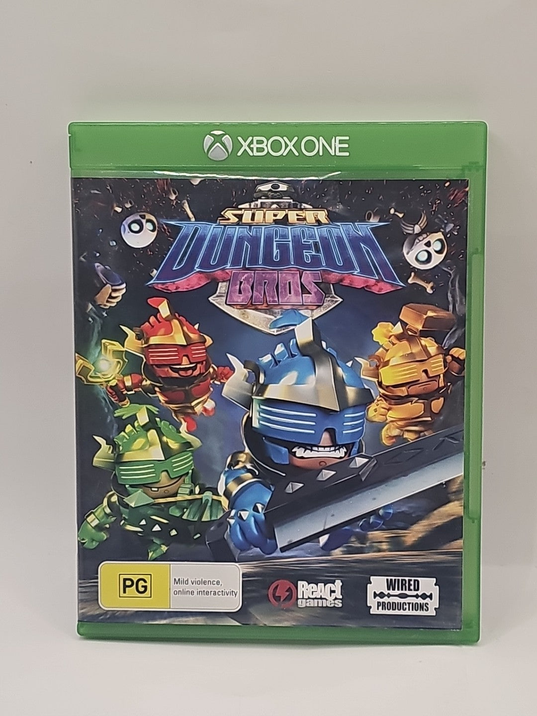 Super Dungeon Bros - Xbox One Game - PAL - VGC XBOX ONE cover photo (Image 1) — Second-Hand