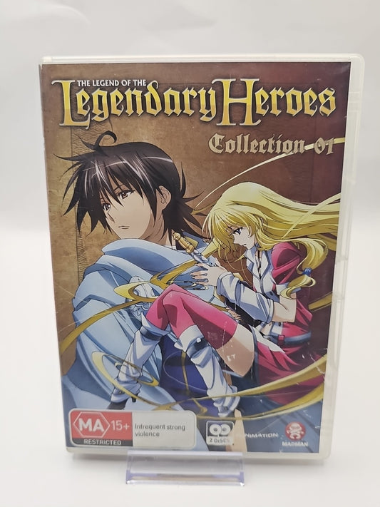 The Legend Of The Legendary Heroes - Collection 01 - (DVD Region 4 Anime) Dvd case (Image 1) — Second-Hand