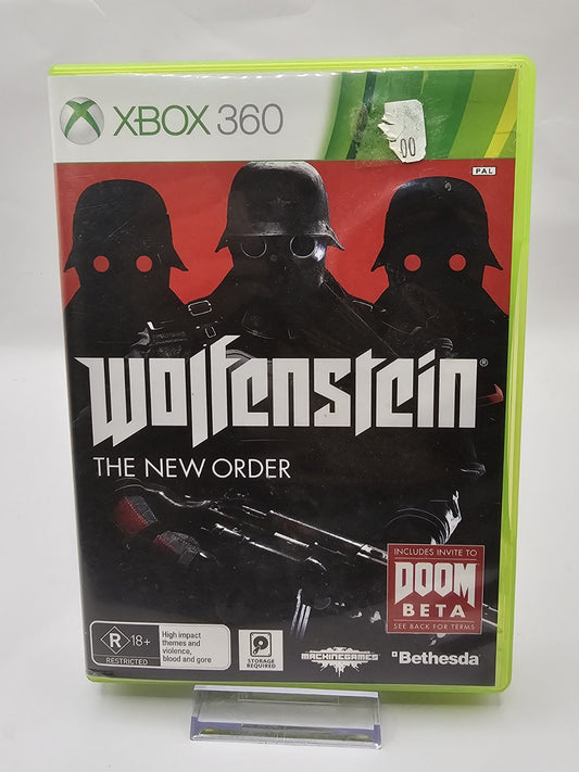 Wolfenstein The New Order Xbox 360 GC PAL XBOX 360 cover photo (Image 1) — Second-Hand