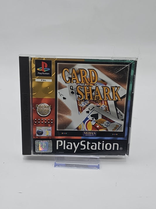 Card Shark Sony PS1 Playstation 1 Game 2000 with Manual product photo (Image 1) — Second-Hand