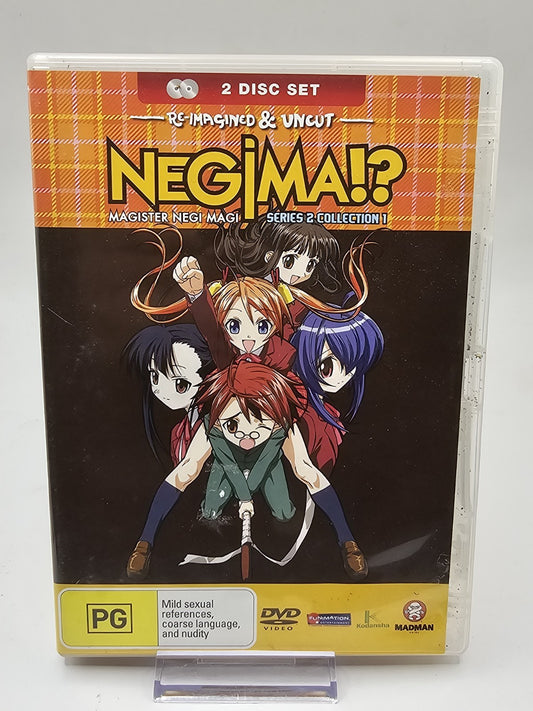 Negima!? Series Two, Collection One (DVD, 2 Discs) Dvd case (Image 1) — Second-Hand
